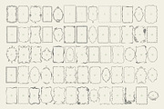 Whimsical Frames Hand Drawn Line Art, a Decorative Illustration by Berentine.art (Thumbnail 3 of 14)