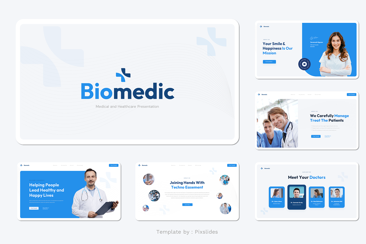 Medical Health PowerPoint, a Presentation Template by Pixslides (Photo 2 of 7)