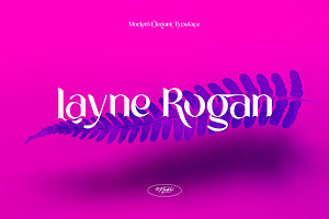 Layne Rogan - Display Font