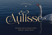 Aulisse - A Modern Elegant Serif, a Serif Font by Qweera Studio (Thumbnail 1 of 12)