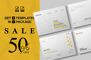 Brand Manual Bundle - 116 Page - 50%