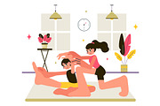 10 Rhythmic Gymnastics Illustration, a Sport Illustration by denayunebgt (Thumbnail 4 of 4)