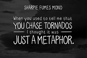 Sharpie Fumes Font Family, a Sans Serif Font by Glen Gauthier (Thumbnail 3 of 8)
