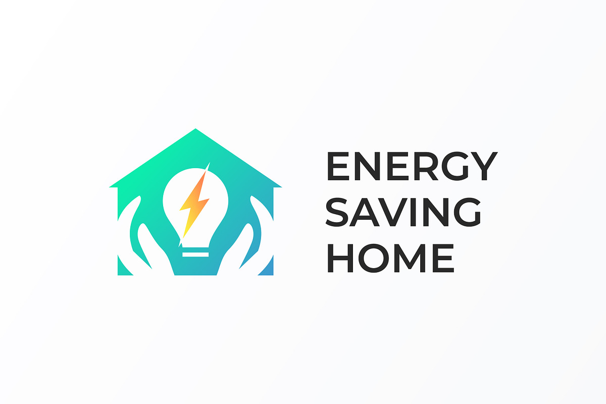 Energy Saving Home Logo Concept, a Branding & Logo Template by Signatoro