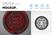 Engraved Manhole Cover Logo Mockup, a Product Mockup by DesignNeutrons (Thumbnail 2 of 4)