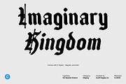 CS Saunter Drawn, a Blackletter Font by Craft Supply Co. (Thumbnail 4 of 8)
