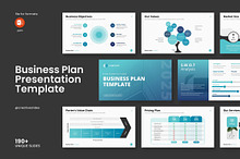 Business Plan PowerPoint Template by  in Design