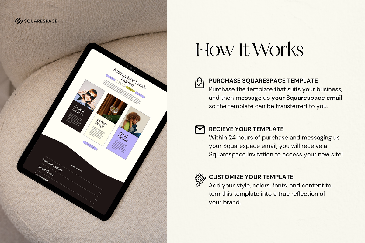 Squarespace Bold Agency Template, a Squarespace Template by Breah Designs (Photo 7 of 10)