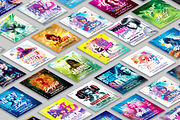 50 Night Club Party Flyer Bundle 6, a Flyer Template by NanoAgency (Thumbnail 2 of 2)