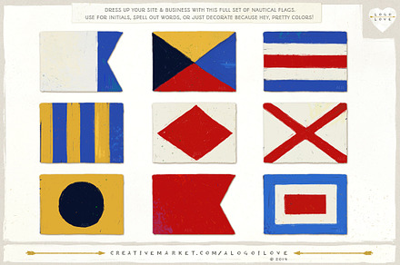 Nautical Flags: Colorful Alphabet