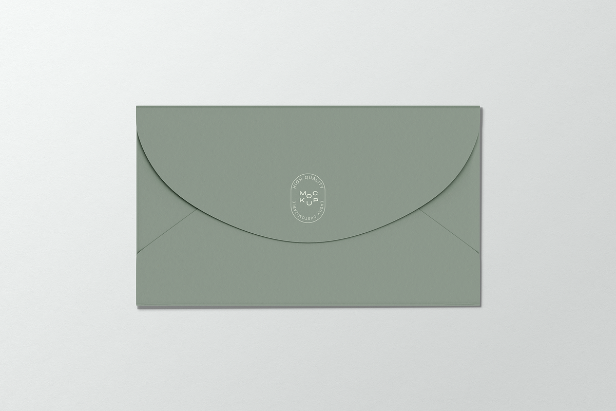 Envelope & Greeting Card Mockup, a Print Template by Mockupdaddy (Photo 8 of 8)