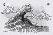 Timeless Engraving Photoshop Brushes, a Brush Add-On by brushapes.com (Thumbnail 5 of 13)