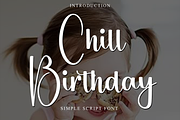 Chill Birthday, a Handwritten Font by InermediaSTUDIO (Thumbnail 1 of 7)