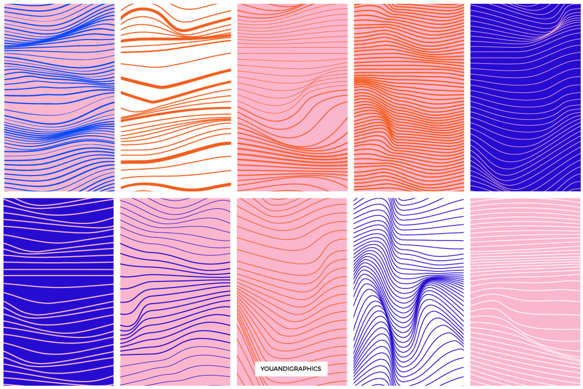 Vibe Lines Seamless Patterns, a Pattern Graphic by Youandigraphics (Photo 13 of 15)