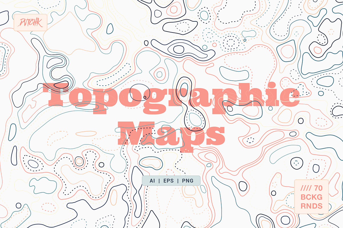 Topographic Maps, a Background Graphic by dvtchk (Photo 1 of 11)