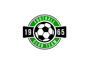 Football Club Logo Design, a Branding & Logo Template by AlvinStd
