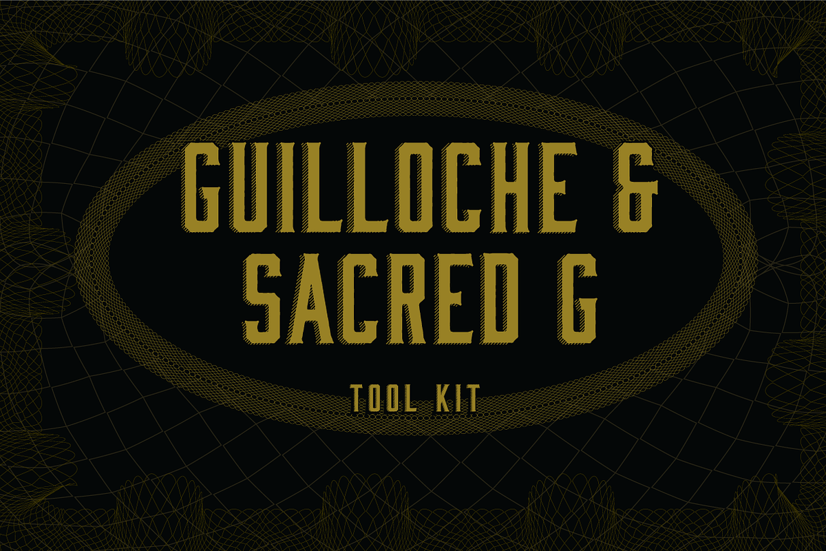 Guilloche & Sacred Geometry tool kit
