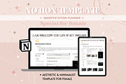 Manifestation Notion Template, a Templates & Theme by bellaROSEworkshop (Thumbnail 2 of 10)