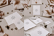 Deckle Edge Paper Mockup Bundle, a Print Template by Barn Owl Studio (Thumbnail 4 of 11)