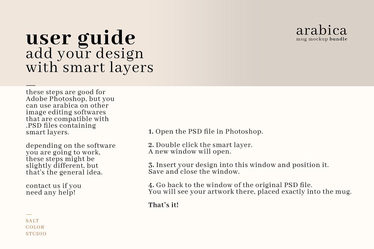 Arabica - Mug Mockup Bundle, a Cups & Container Mockup by Salt Color Studio (Photo 13 of 14)