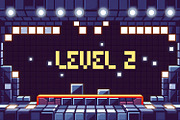 Voxel - Classic Arcade Gaming Font, a Blackletter Font by OWPictures (Thumbnail 10 of 10)