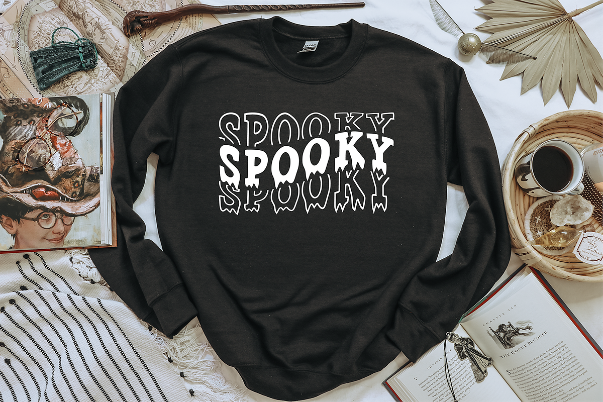 GHOUL STACKED Halloween Font, a Font by Blush Font Co. (Photo 2 of 5)