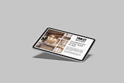 Tablet Potrait Landscape Mockup, a Device Mockup by rizalamora (Thumbnail 10 of 11)