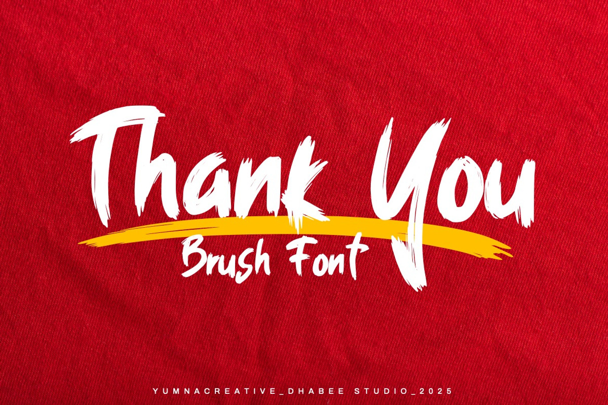Maestrovu - Brush Font, a Handwritten Font by Dhabee (Photo 7 of 15)