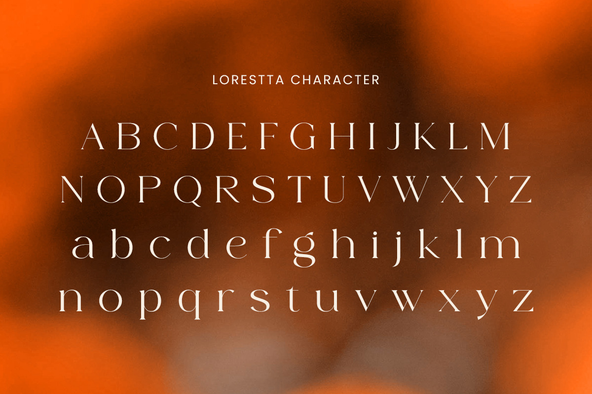 Lorestta // Elegant Luxury Serif, a Serif Font by ToniStudio (Photo 14 of 16)