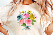 Valentine Watercolor Clipart Set, an Illustration by DreamCafeArt (Thumbnail 5 of 6)