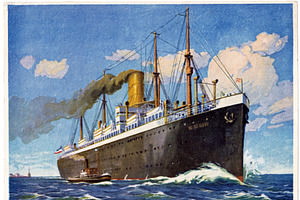 steamer illustration, 1920