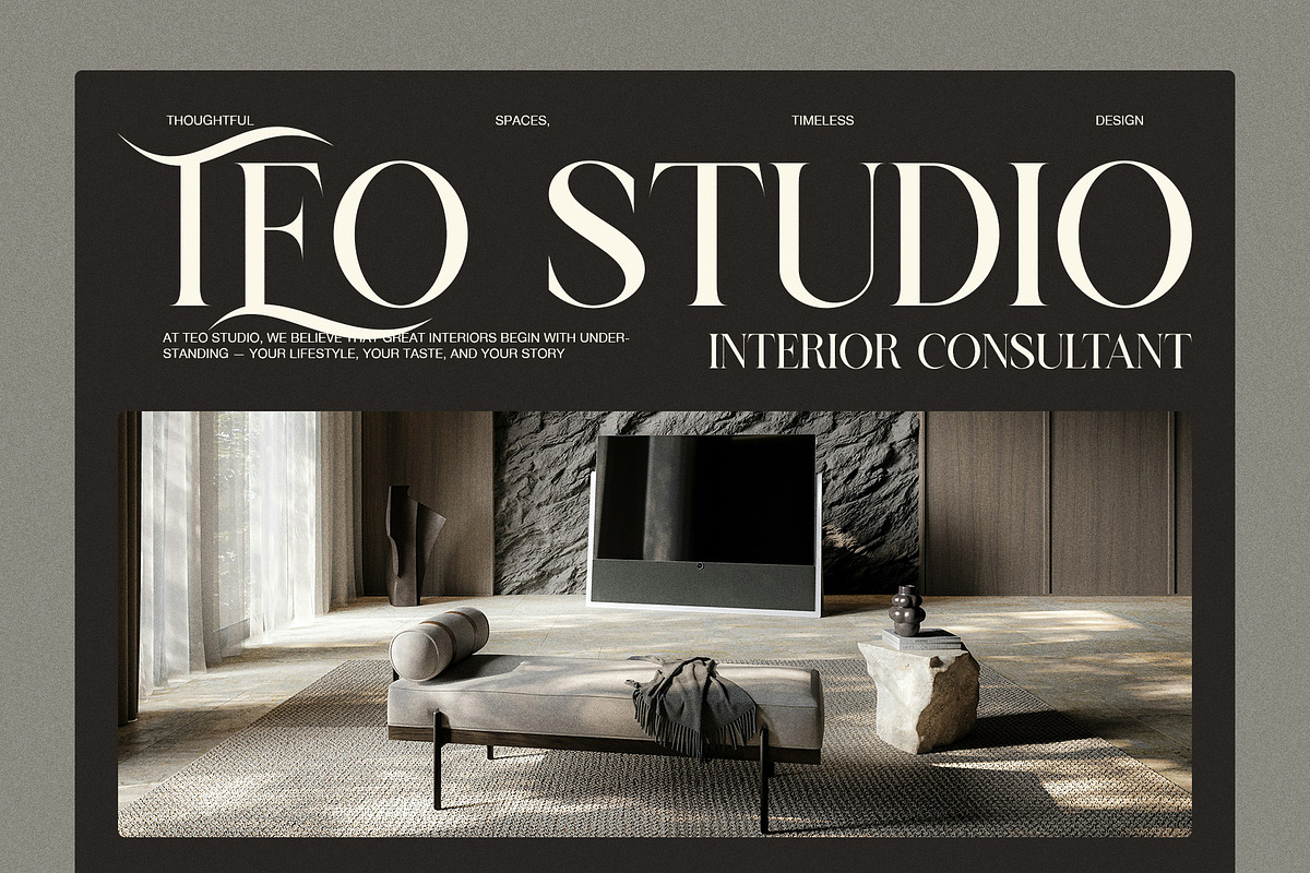 Reathe Elegant Serif Font, a Serif Font by Graphicxell (Photo 3 of 8)