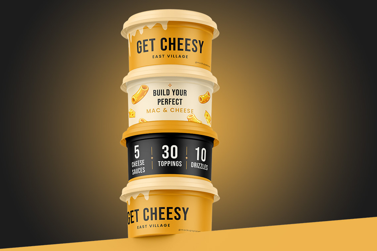 Food Container Mockup Set, a Cups & Container Mockup by Mockups Planet (Photo 5 of 5)