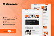 Branding & Creative Studio Elementor, a Landing Page Template by Design Spade (Thumbnail 1 of 10)