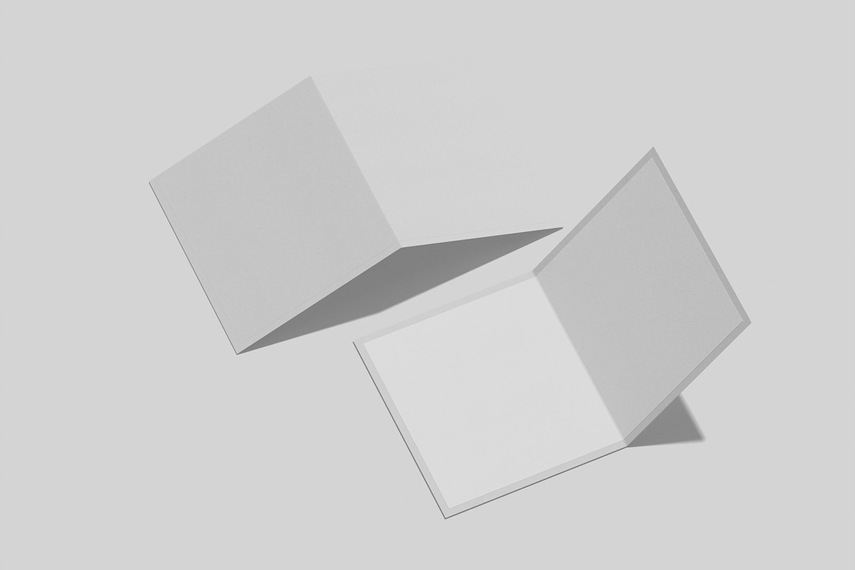 Invitation & Greeting Card Mockups, a Merchandise Mockup by Unerispace (Photo 3 of 5)