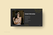 Black Gold Happy New Year 2027, a Presentation Template by FIBRINOSÄ (Thumbnail 5 of 6)