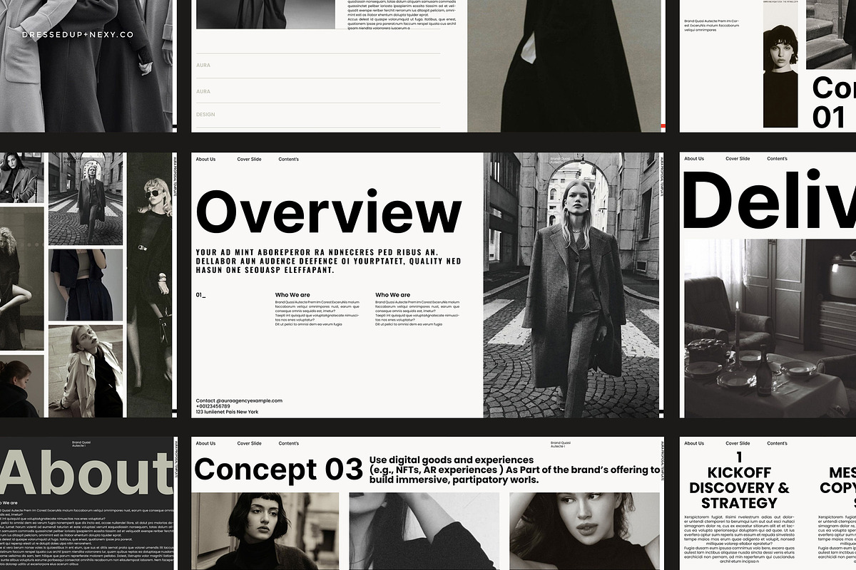 Aura Proposal, a Presentation Template by Aura Agency (Photo 3 of 10)