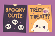 Wrapped Spirit – Cute Spooky Font, a Symbol Font by Huge Dream Studio (Thumbnail 4 of 8)