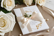 White roses and greenery, an Object Illustration by ollalya (Thumbnail 8 of 8)