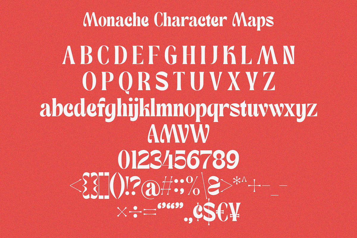 Monache - Display serif font, a Serif Font by Almeera Std (Photo 4 of 8)