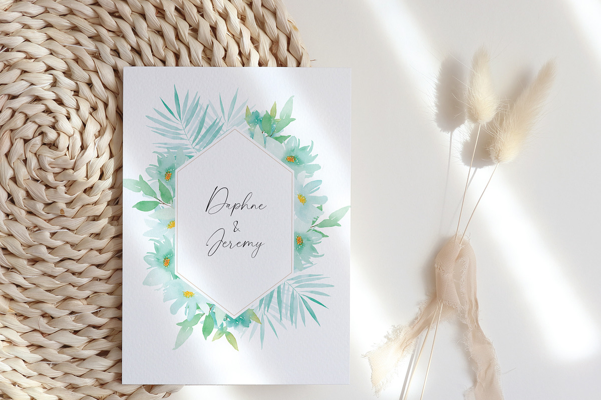 Watercolor Flower - Fantasy Mint, an Illustration by Beigetime (Photo 8 of 9)
