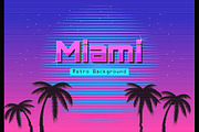 80s Retro Neon gradient background., a Decorative Illustration by Di Bronzino (Thumbnail 1 of 6)