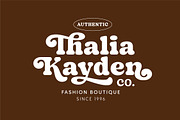 Sorean - Groovy Retro Font, a Serif Font by Grezline Studio (Thumbnail 2 of 13)