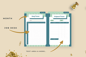 Toscan - Student Planner Journal