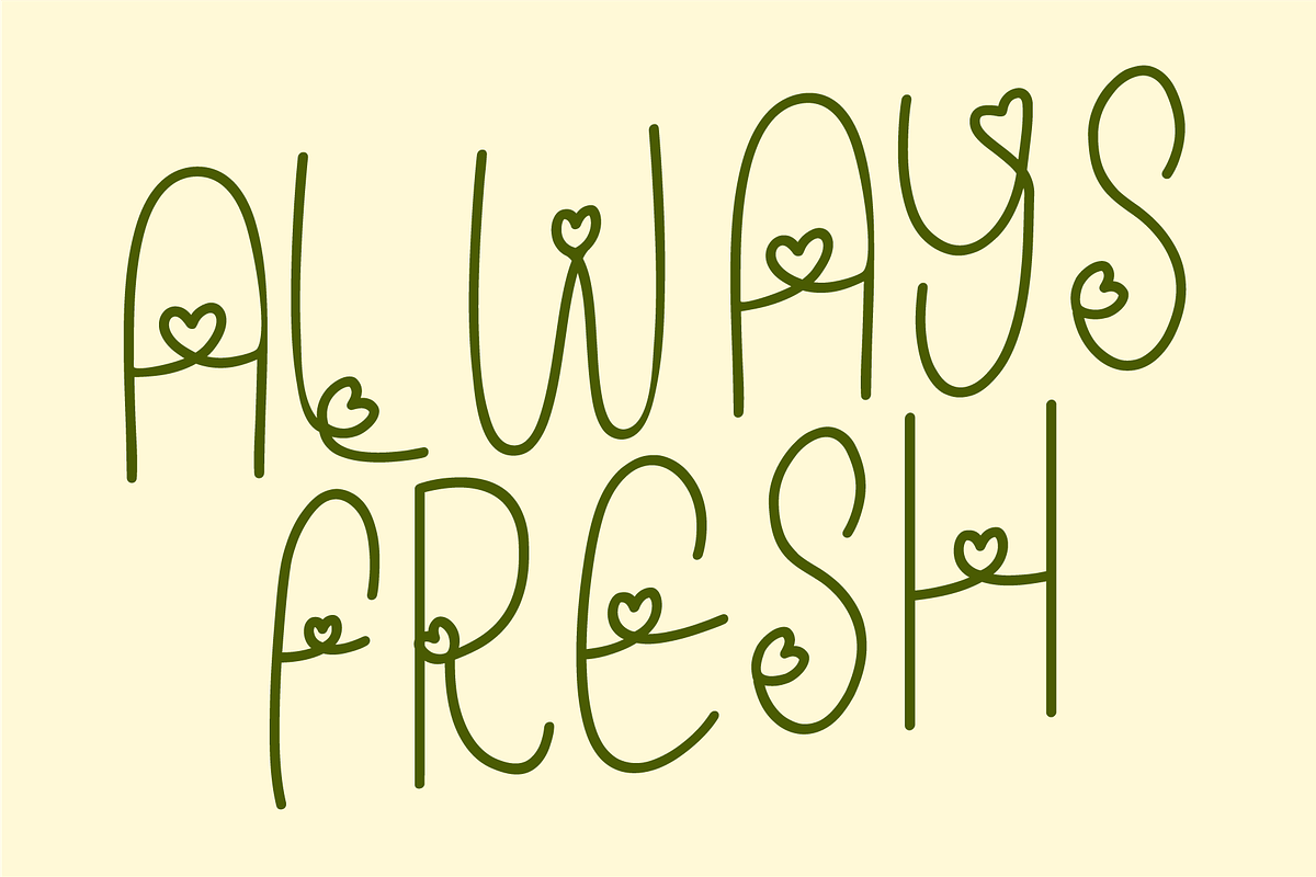Rosamira a Script Font, a Script Font by Berdansabersama (Photo 4 of 9)
