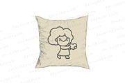Cute Kawaii Chibi Girls Characters, a Person Illustration by Palau (Thumbnail 6 of 12)