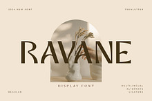 Ravane - Display Font