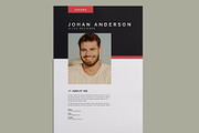 Resume/CV 3 Page Design | Word, a Resume Template by HiveArts (Thumbnail 3 of 7)