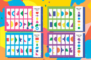 SHAPES BUSY BOOK. 28 Worksheets, an Object Graphic by Masherdraws (Thumbnail 3 of 7)