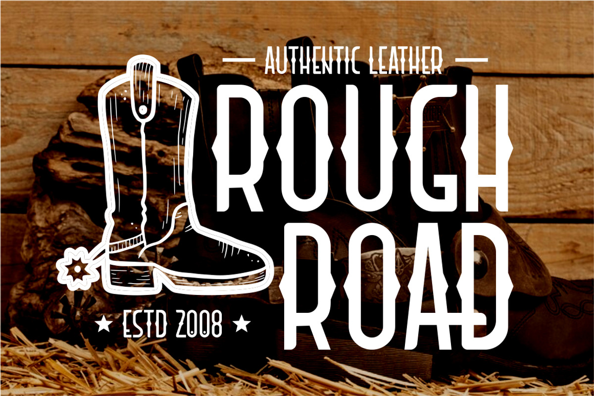 Old Spokes - Vintage Display Font, a Serif Font by PutraCetol Studio (Photo 5 of 12)